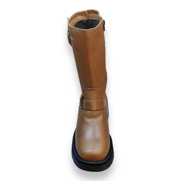 Bota Andacco em Couro Legítimo: Cano Alto Tratorado - Image 7