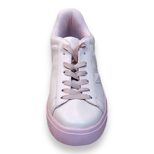 Tênis Casual Rosa com Cadarço - Image 2