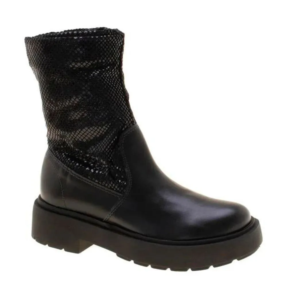 Bota Sua Cia Polatina Brilho Preta