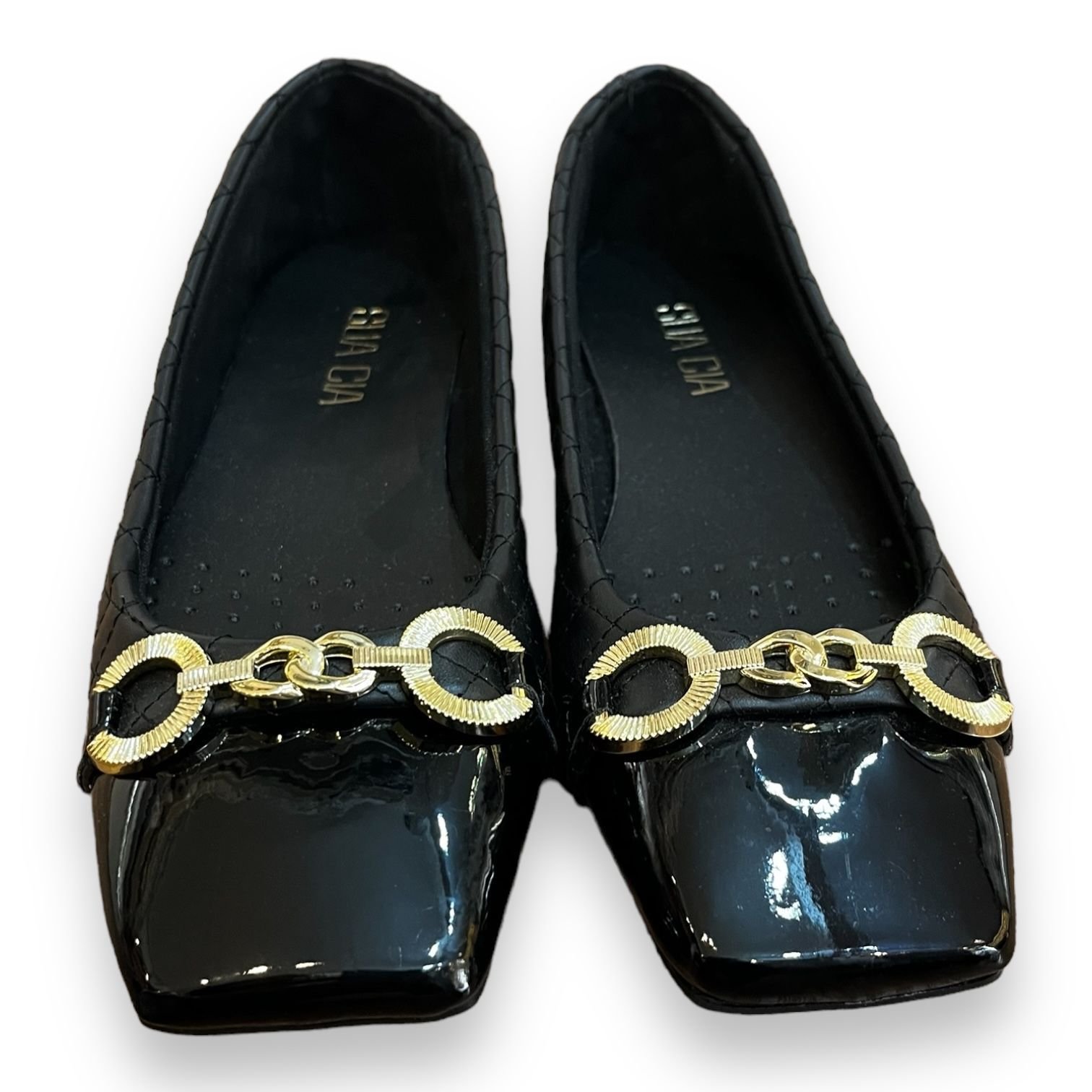 Sapatilha Sua Cia Preta Matelasse