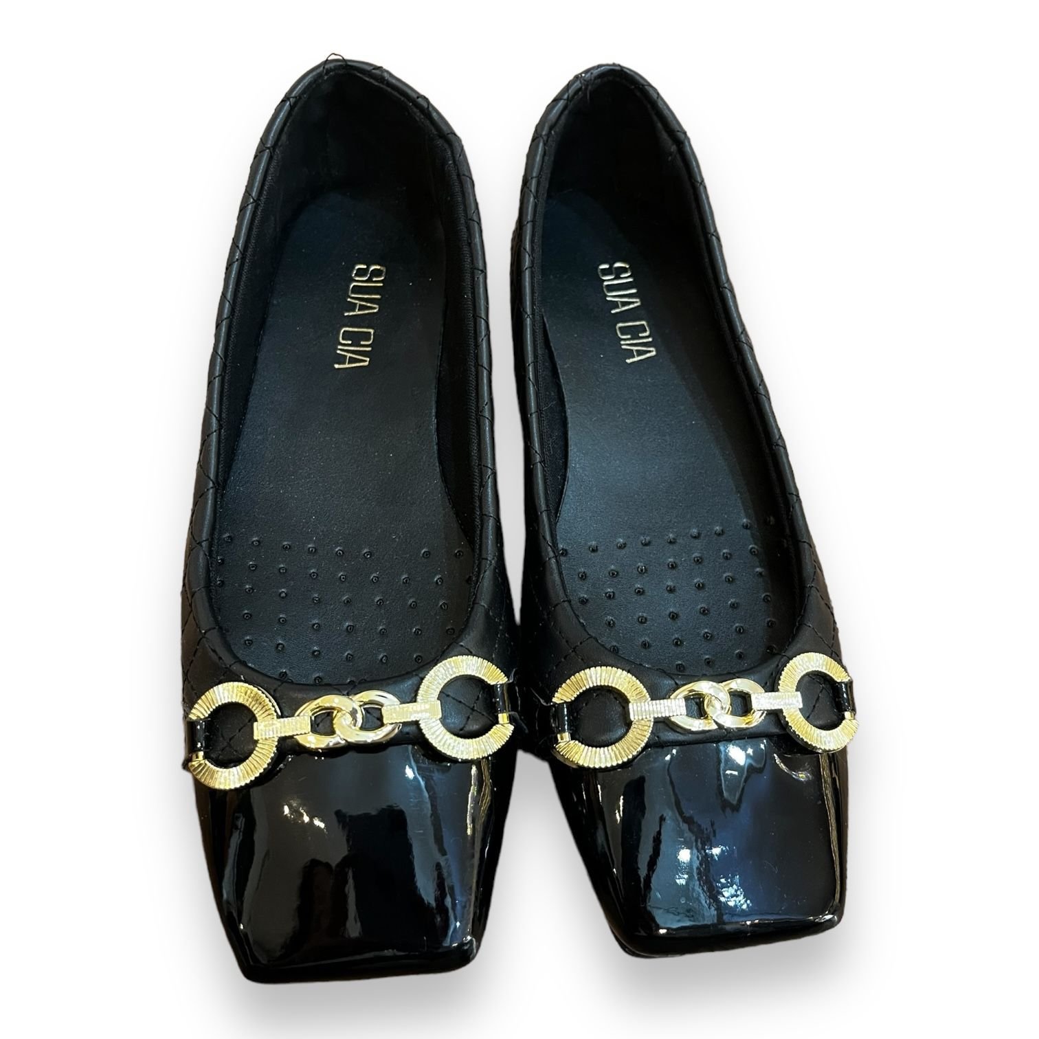 Sapatilha Sua Cia Preta Matelasse - Image 3