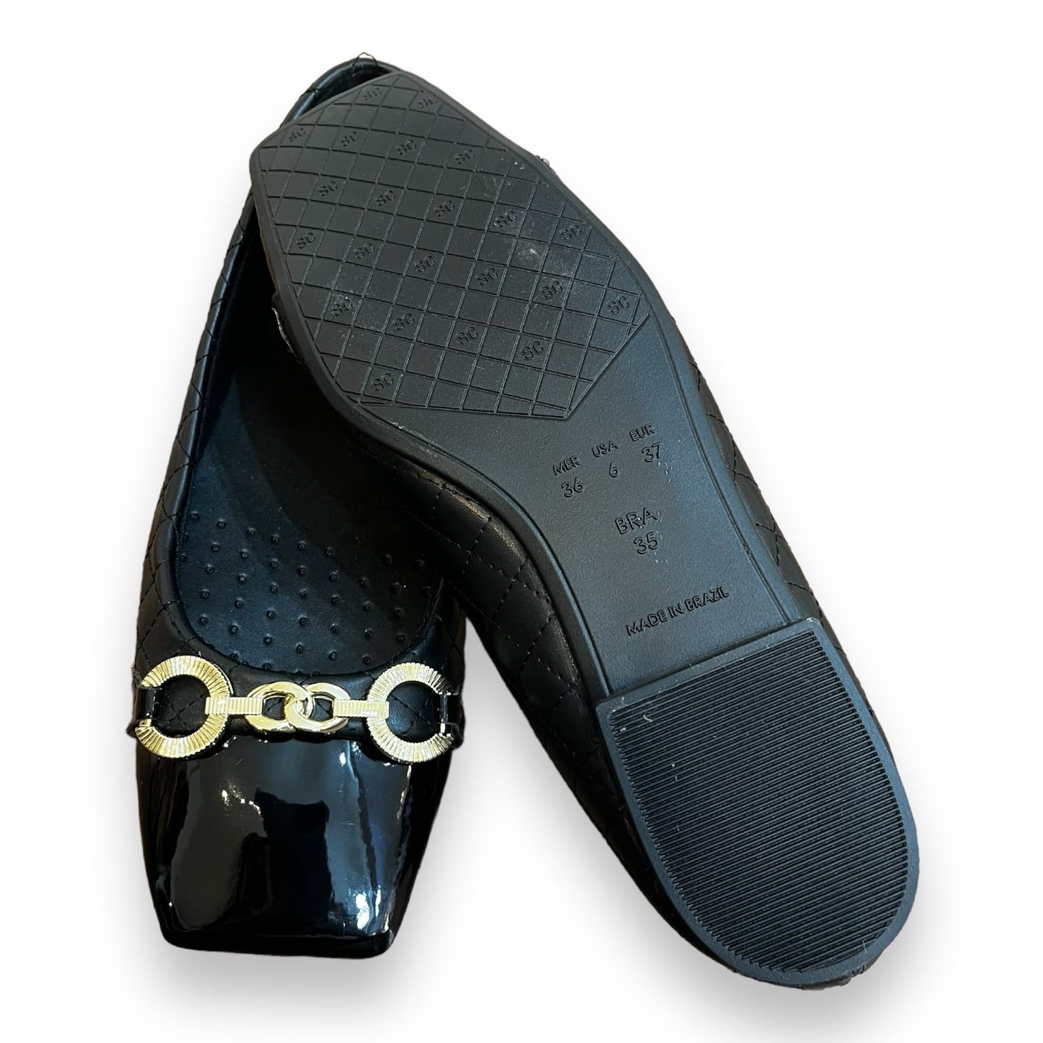 Sapatilha Sua Cia Preta Matelasse - Image 2