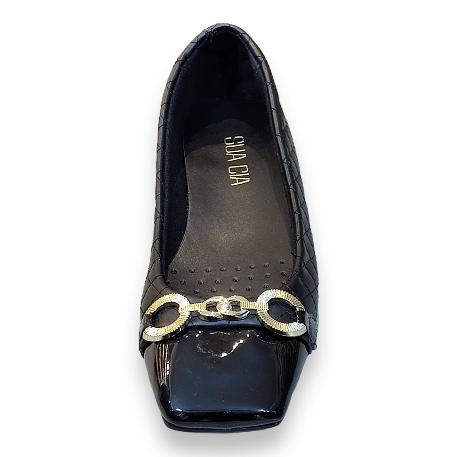 Sapatilha Sua Cia Preta Matelasse - Image 5