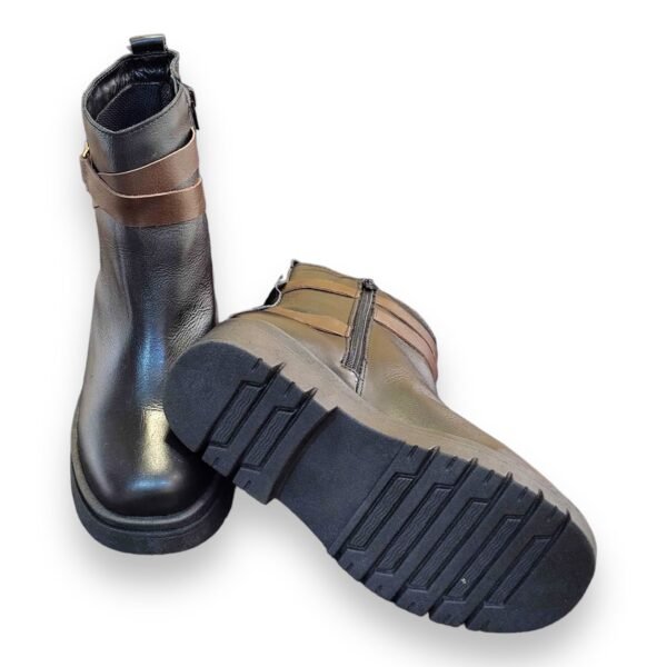 Bota Andaco Couro Legítimo Cano Baixo Tratorado - Image 6