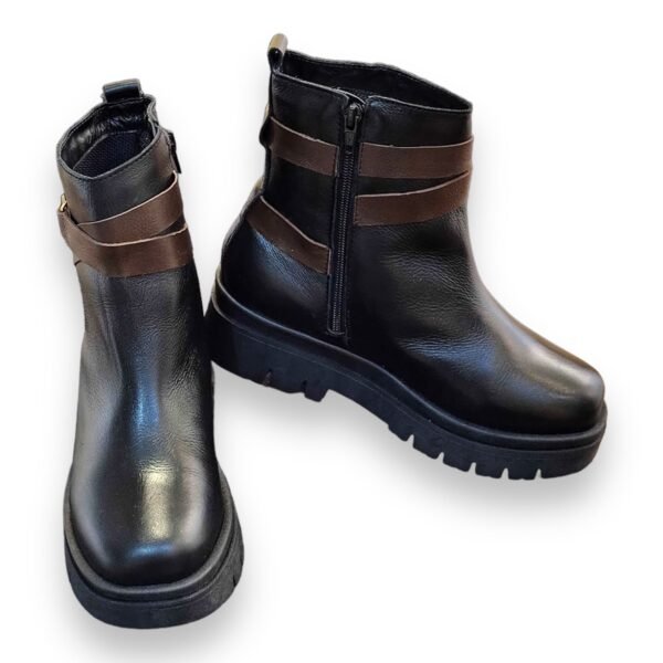 Bota Andaco Couro Legítimo Cano Baixo Tratorado - Image 3