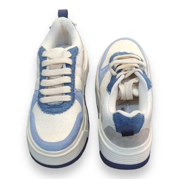 Tênis Soraia Santos Off White/Jeans - Image 3