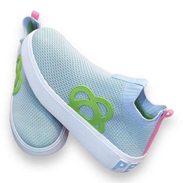 Tênis Petit Jolie Azul Sky/Rosa/Green - Image 6
