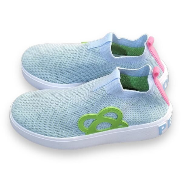 Tênis Petit Jolie Azul Sky/Rosa/Green - Image 5