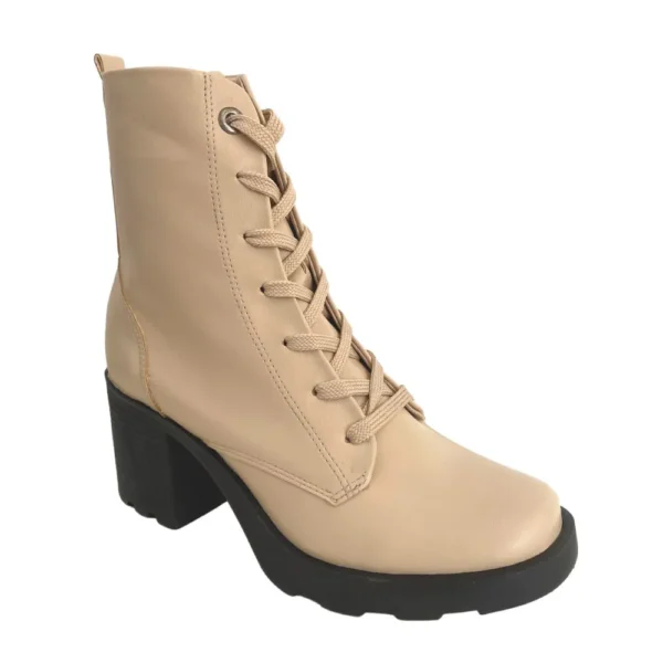 Bota Cano Médio Salto Alto Bloco