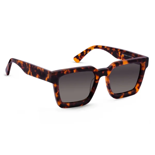 Descubra os Óculos de Sol Life Quadrado em Acetato Tartaruga