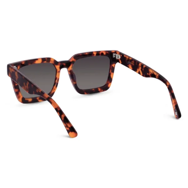 Descubra os Óculos de Sol Life Quadrado em Acetato Tartaruga - Image 2